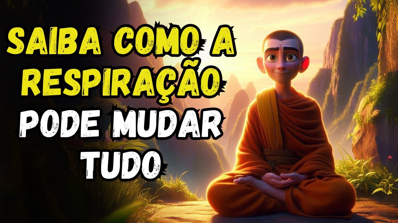 SEGREDO REVELADO - Como a Respiração Consciente Transforma sua Mente | HISTÓRIA BUDISTA