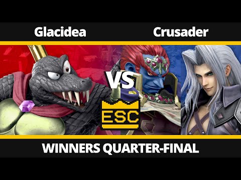 ESC 25 Winners Quarter-Final - Glacidea (King K. Rool) Vs. Crusader (Ganondorf, Sephiroth) - SSBU