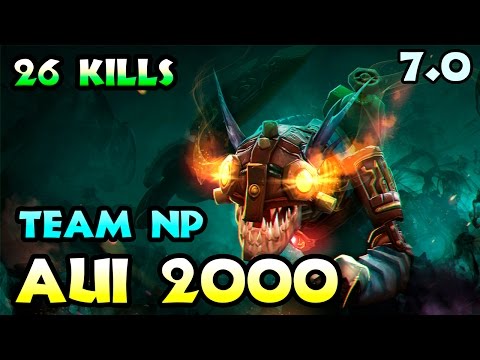 NP Aui_2000  Demolishes Pub on Slark - 26 kills - New Patch 7.0 - Dota 2