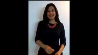 Nancy Ramirez Saludando a Alas Programa Cristiano