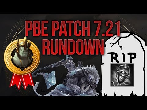 ARDENT CENSER IST TOT!!! Galio Op? LoL Patch Rundown patch 7.21 [League of Legends] [Deutsch/German]