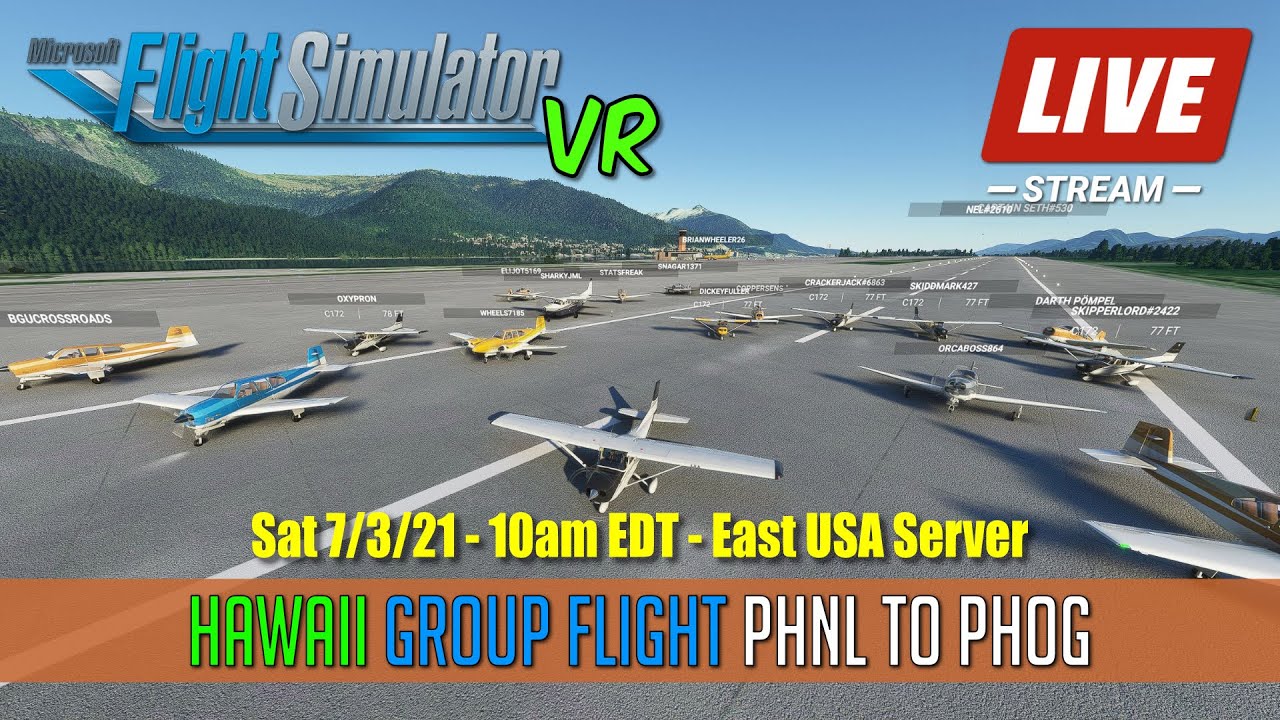 Microsoft Flight Simulator ✈️ on X: Next week we will be hosting several  Anniversary streams! 📺 Each stream will take place at 2000Z / 12PM PST,  with the exception of our Dev