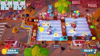 Overcooked2 Sun’s Out, Buns Out 1-5 4160 46orders