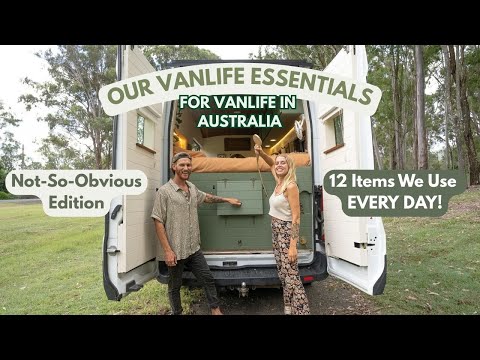 Our Top 12 VAN LIFE Essential Items | MUST-HAVE Items For Van Life In Australia