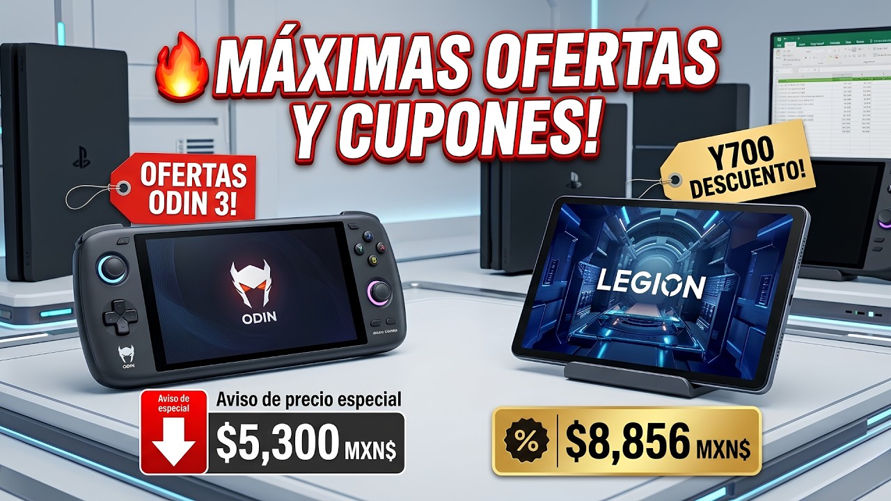 🔥 ODIN 3, Thor, Lenovo Y700 y más | RetrOfertas #1