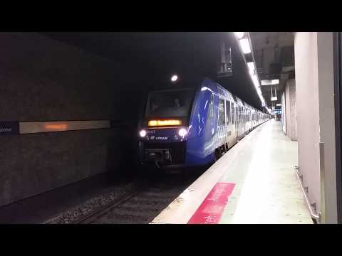 Vlexx mit Lichtgruß als RE 3 nach Saarbrücken