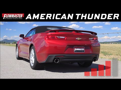 2016-19 Camaro LS, LT 2.0L Turbo - American Thunder Exhaust System 817751