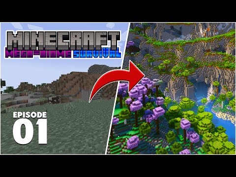 Modded MEGA Biomes | Minecraft 1.19 Survival