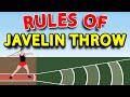 Rules Of Javelin Throw How To Throw Javelin Rules And Regulations Of Javelin Throw