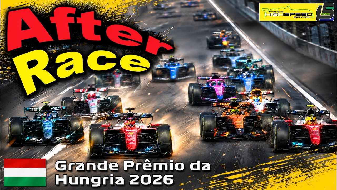 🏁 AO VIVO | Fórmula 1 - GP da Hungria 2026 | AFTER RACE