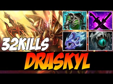 Draskyl Plays Legion Commander WITH 32 KILLS - Dota 2