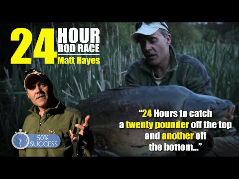 Matt Hayes 24 Hour Rod Race | Season 1 Ep1 | 24 Hours to catch a 20 pounder off the top and bottom!