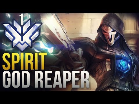 Spirit - #1 World Reaper GOD - Overwatch Montage