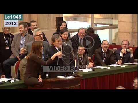 Extrait archives M6 Video Bank // Guy Roux et Carla Bruni (Le1945)