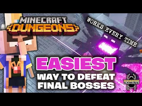 Minecraft Dungeons Final Boss: EASIEST way to defeat the Arch Illager and Heart of Ender