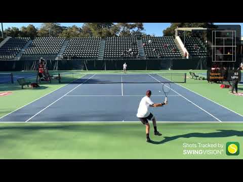 Max Basing (Stanford) vs. Trey Hilderbrand (Texas A&M) - ITA Kickoff Weekend