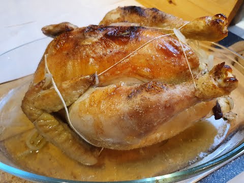 CHAPON FARCI POCHÉ ET RÔTI 🎅