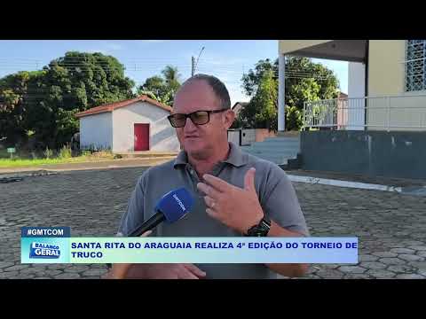 SANTA RITA DO ARAGUAIA REALIZA 4ª EDIÇÃO DO TORNEIO DE TRUCO