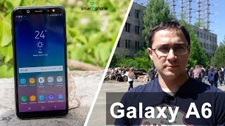 Samsung Galaxy A6 3/32GB Blue (SM-A600FZBN) - відео 2