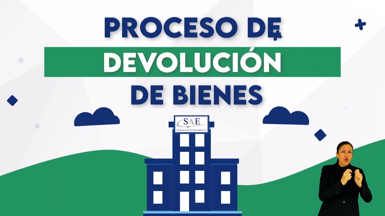 Imagen del video: Proceso de devoluciones de activos en SAE - Lenguaje de señas
