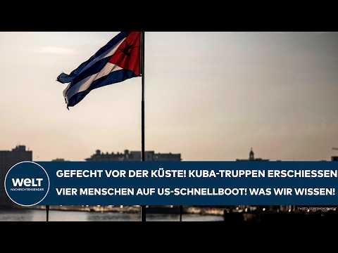 USA: Gefecht vor der Küste! Kuba-Truppen erschießen vier Menschen auf US-Schnellboot! Was wir wissen