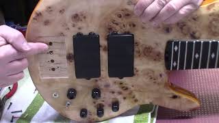 Video thumbnail for Michael Kelly Pinnacle 4 Bass Setup and Bridge Mounting Issue Solved EP 188 by Stringman Guitars