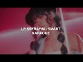 LE SSERAFIM (르세라핌) - 'Smart' KARAOKE with Easy Lyrics