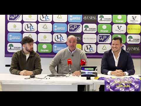 Walter Pandiani, presentado como nuevo entrenador del Palencia CF | Rueda de prensa completa
