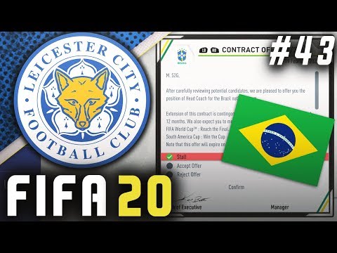 JOB OFFER FROM BRAZIL?! - FIFA 20 Leicester Career Mode EP43