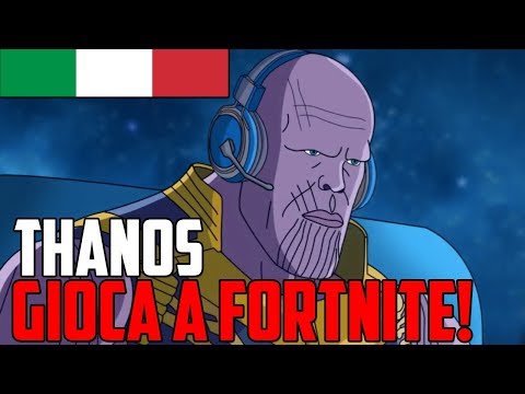 THANOS GIOCA A FORTNITE! Avengers end game🔥👽