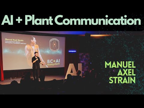 Artificial Intelligence for Interspecies Communication | Manuel Axel Strain at Vancouver AI