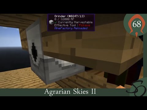 Agrarian Skies 2 - E68: Mob Grinder Setup