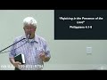 5 23 21 Phil 4 1 9 Rejoicing In The Presence Of The Lord Jesus Saves Bible Church Jim Mudge