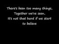 The Answer To Our Lives - Backstreet Boys (With lyrics)