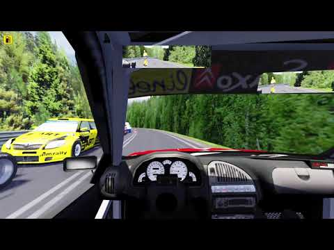 Saxo VTS Kit Car #69 étape de Rallye d' Allemagne