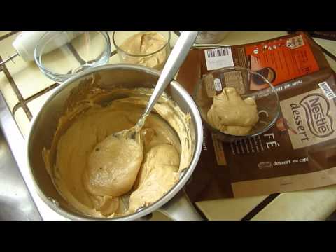 Cooking - making cafe chocolate mouse