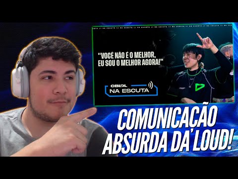 REACT NA ESCUTA   LOUD X PAIN, FINAL DO CBLOL