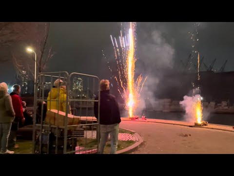 DIKKE VUURWERKSHOW in DEN HAAG | OUD & NIEUW 2024 - 2025