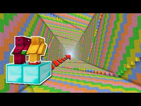 CAN YOU PASS THIS MINECRAFT MAP?  😱 PSYCODELIK RAINBOW MADNESS #1 [MINECRAFT PARKOUR]