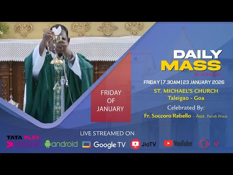 KONKANI MASS | MISACHI BHETT | ST. MICHAEL CHURCH TALEIGAO | 23 JAN 2026