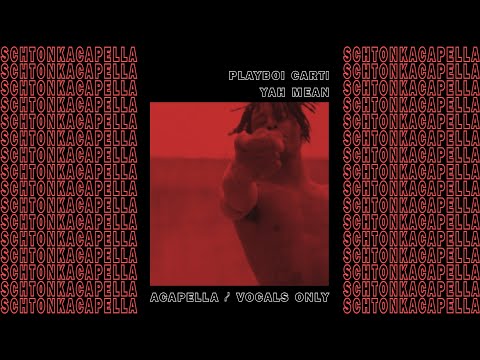 Playboi Carti ~ Yah Mean (Acapella/Vocals only) 163 BPM