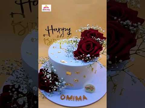 Happy Birthday cake Decorating