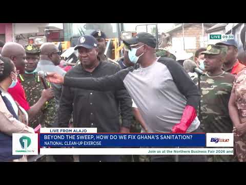 Accra Will ‘Bounce Back Better’ – Mahama | Day 2 of National Clean-Up Exercise [FULL VIDEO]