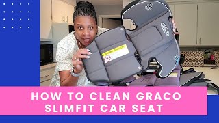 How to Clean Graco SlimFit Car Seat | How to Wash Graco SlimFit Car Seat Padding