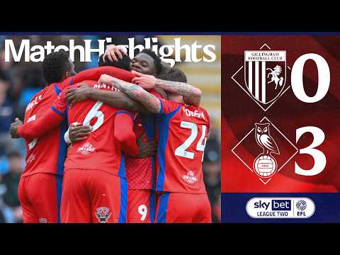 📺 HIGHLIGHTS - Gillingham 0-3 Latics