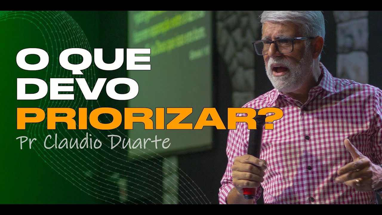 COISAS ESPIRITUAIS OU TERRENAS PRIMEIRO ?