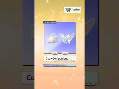 The Cozy Companions event welcomes Snom to Pokémon GO!