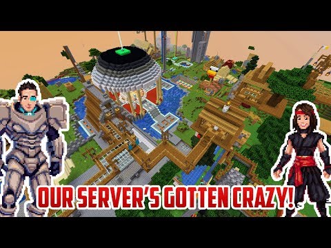 Our Minecraft Server Is JAM-PACKED WITH AWESOME STUFF
