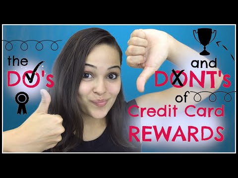 Credit Card Rewards: Do's and Dont's Video