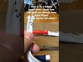 How to: fix a shoe lace end / tip / Aglet (super easy)